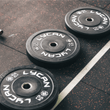 Black Rubber Bumper Plates Lbs (Pair) - Image 6