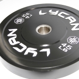 Black Rubber Bumper Plates Lbs (Pair) - Image 4