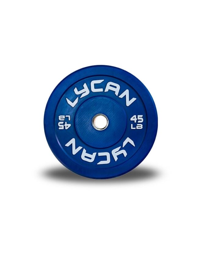 Color Rubber Bumper Plates (Pair)