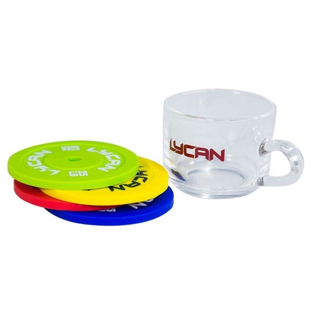 Cup with 4 silicone holders